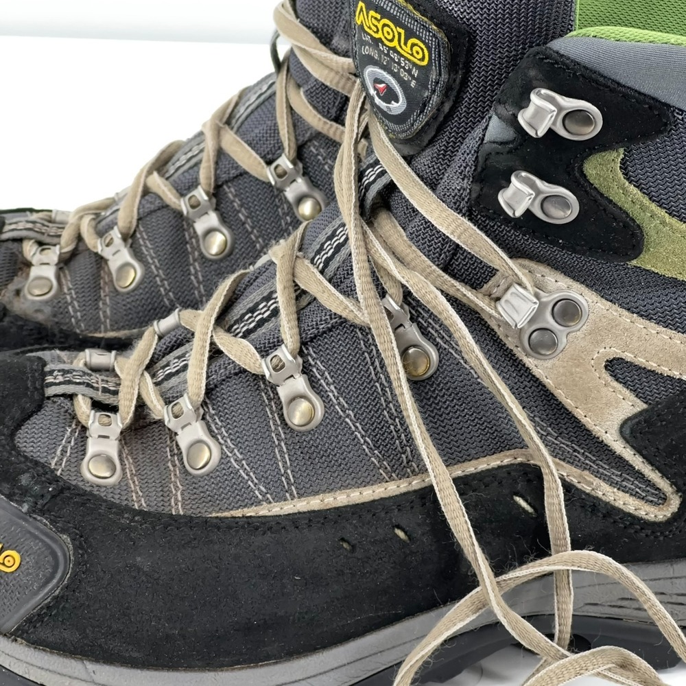 ASOLO Flame GTX Boots Mens Size 10 Goretex Waterproof Hiking Backpacking Trail - Picture 14 of 15